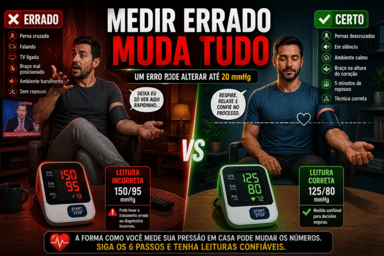 Como medir a pressão em casa do jeito certo