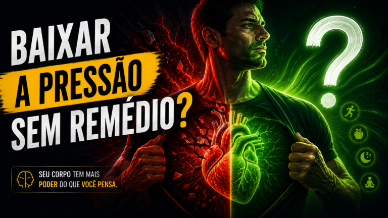 Como baixar a pressão sem remédio: com números reais
