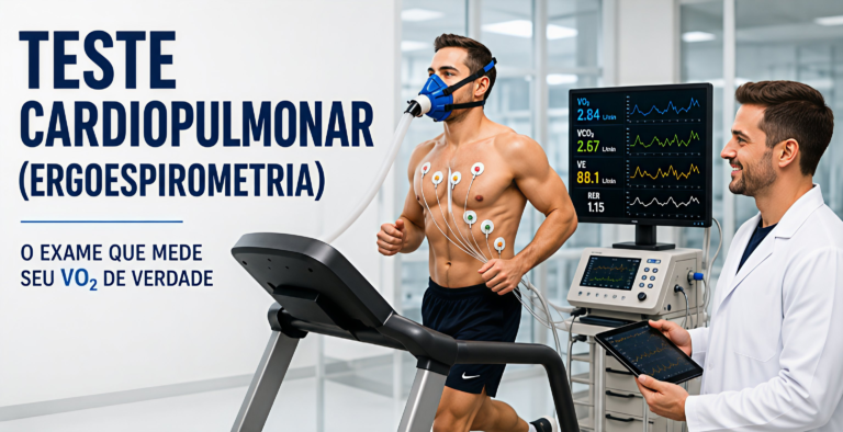Teste Cardiopulmonar (Ergoespirometria):  Descubra o Que É e Para Que Serve